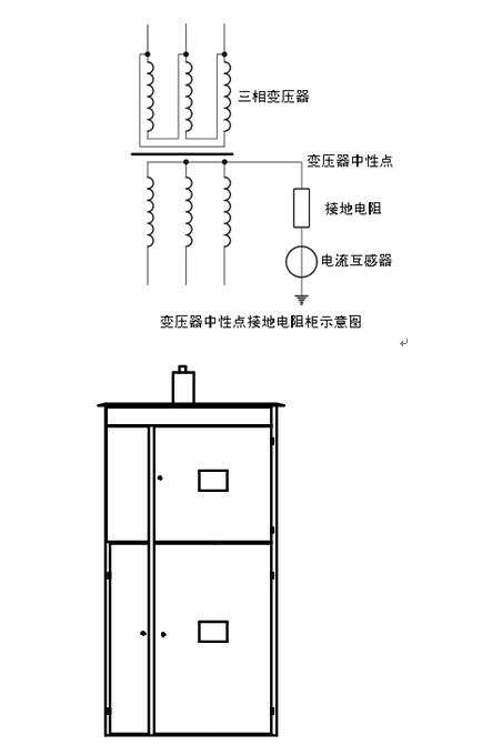 变压器中性点接地电阻柜